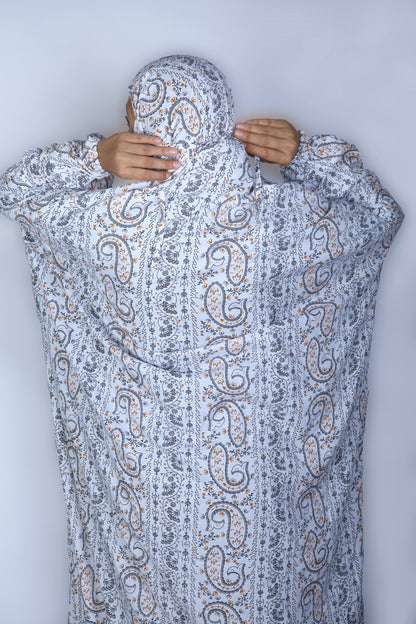 Rayon Prayer Dress / Salah Dress / Prayer Abaya (Color Print)