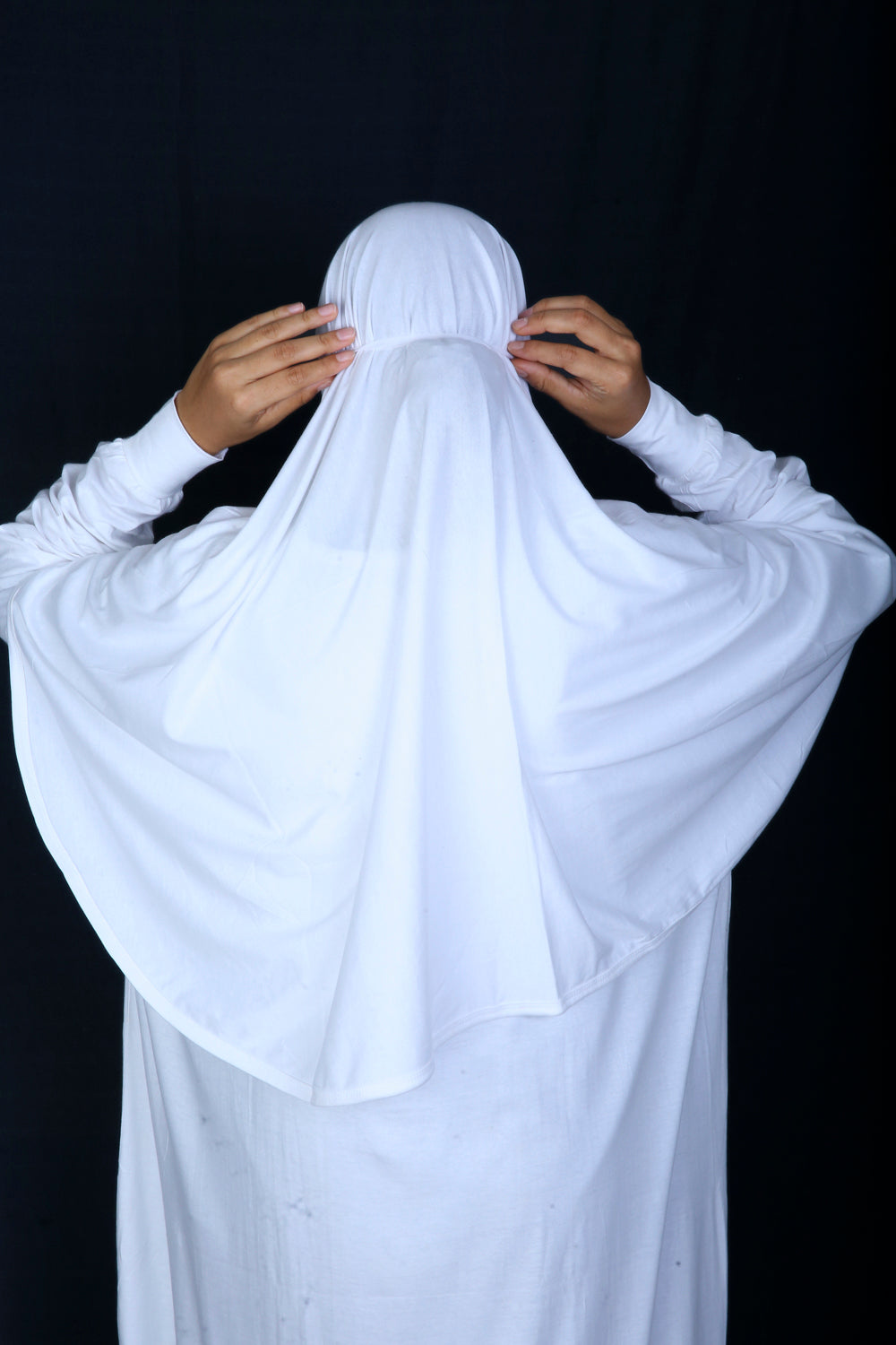 Cotton Prayer Dress / Salah Dress / Prayer Abaya – Made from Baby Cloth (100% Organic Cotton)