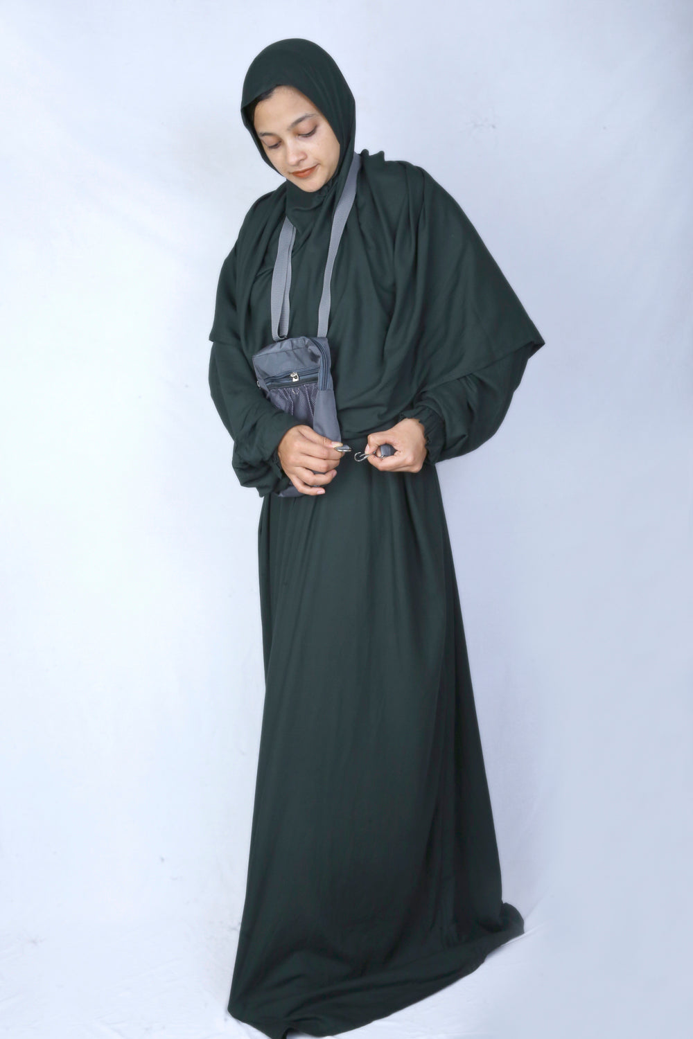 Neck Bag with Dangle-Free Hip Strap (for men & women)