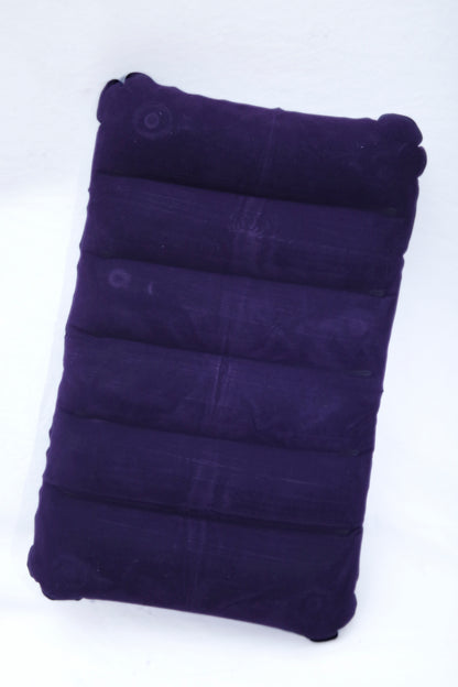 Air Pillow/ Inflatable Pillow (Velvet surface)