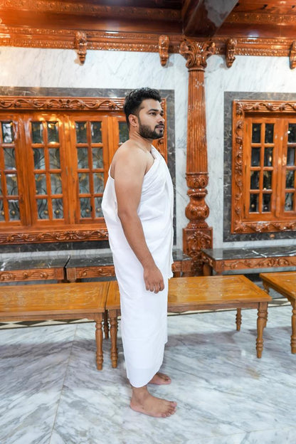 Imported Ihram Cloth (Polyester-Cotton Blend)