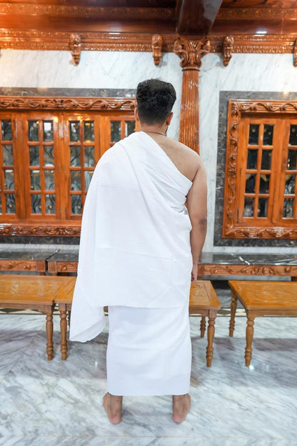 Imported Ihram Cloth (Polyester-Cotton Blend)