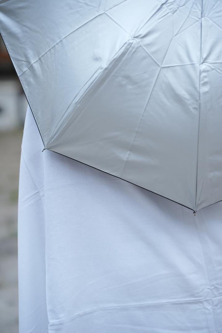Hajj Umbrella (Sliver Colour) with Sun and Rain Protection